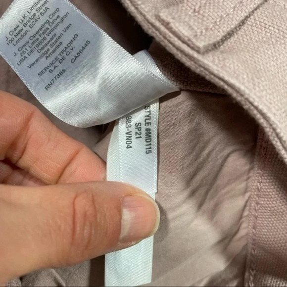 New Madewell Slim Emmett Tapered Pants 32 Pink - Picture 9 of 10